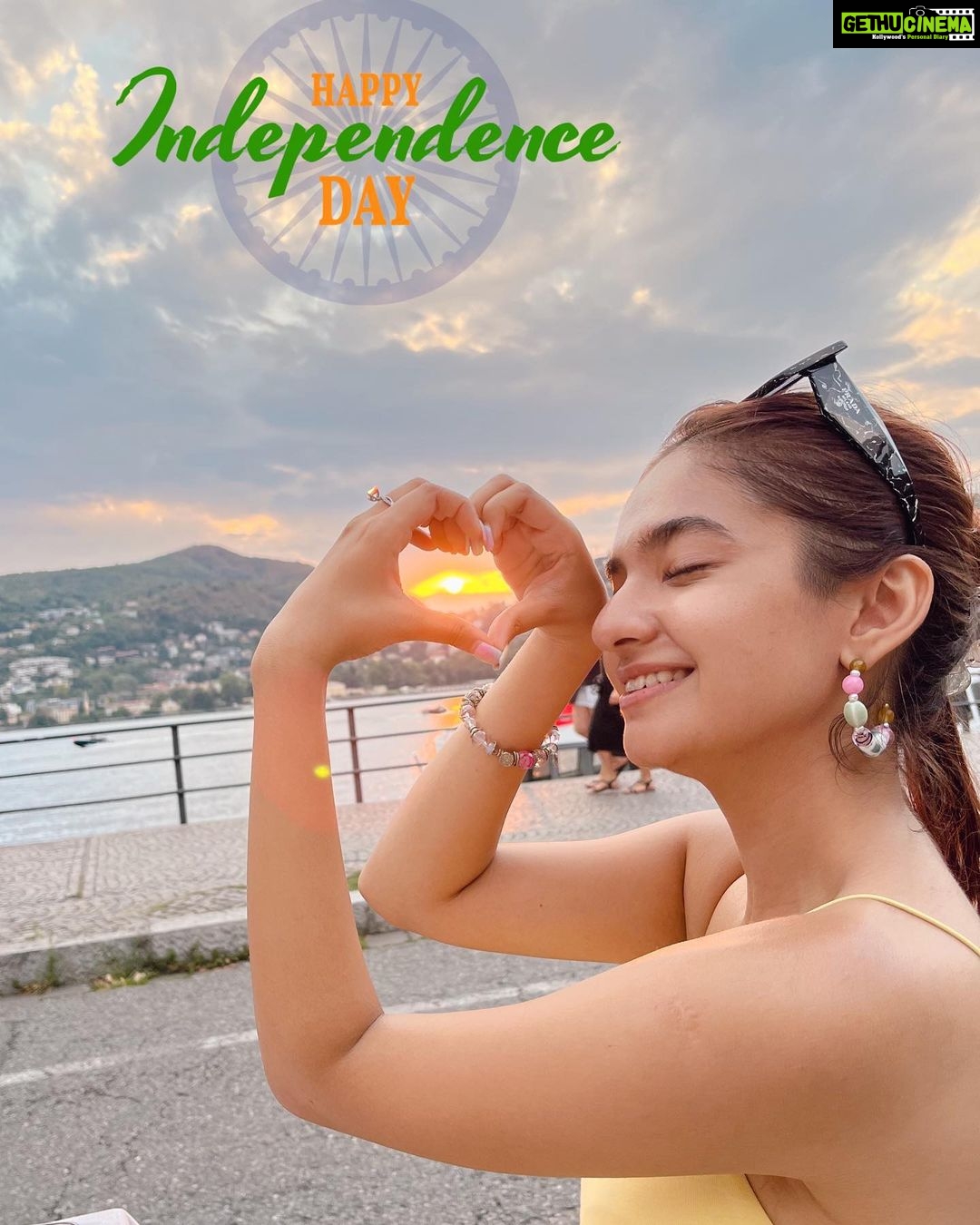 Anushka Sen Instagram - Happy Independence Day 🇮🇳 Proud to be Indian. 💗