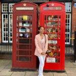 Anushka Sen Instagram - One call away 👀😋 Shakespeare's Birthplace