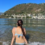 Anushka Sen Instagram - Chilling in Como 🇮🇹💋🦦 Lake of Como