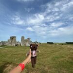 Anushka Sen Instagram – Stonehenge,England 🫶🥰 Stonehenge world Heritage site, Great Britain