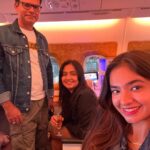 Anushka Sen Instagram - Sen family trip! Bbye India 🇮🇳 Chhattarpati Shivaji International Airport Mumbai