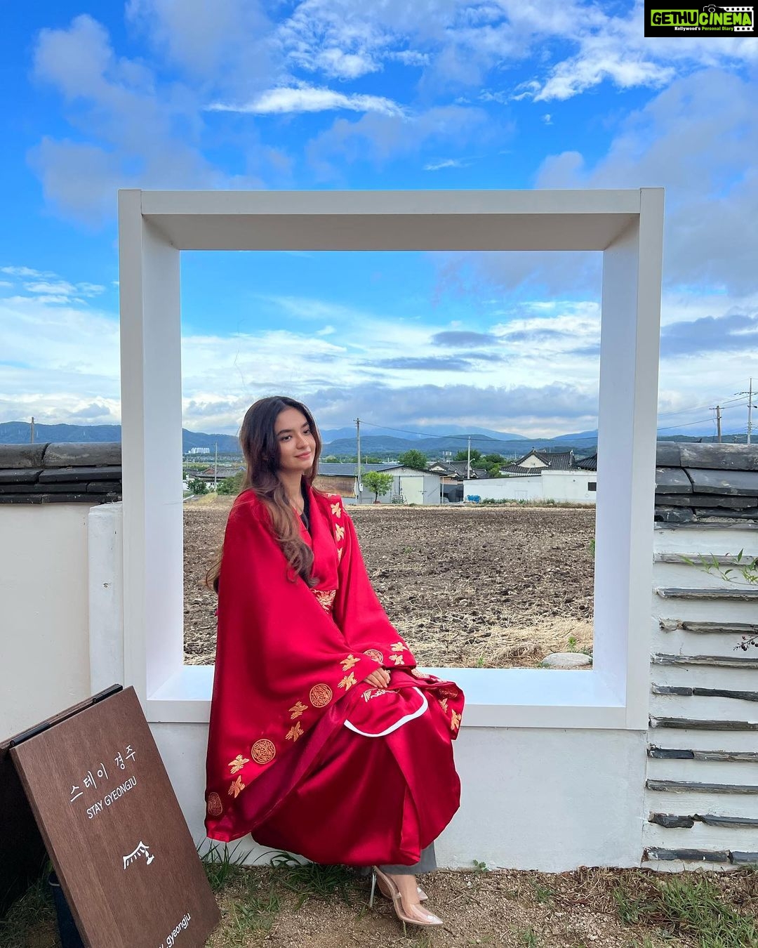 Anushka Sen Instagram - 🌹✨🇰🇷🫰🦦🥰 Gyeongju, Korea