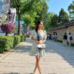 Anushka Sen Instagram – Day out in Seoul 😇🇰🇷 Seoul, Korea