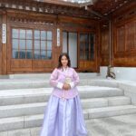Anushka Sen Instagram - Today I wore Hanbok 한복 ( Traditional Korean Outfit) for the first time! We are staying at this beautiful Hanok 한옥 ( Traditional Korean House ) 🇰🇷🫰 This place is called Rakkojae Binkwan which is a traditional Korean hotel. Exploring the Korean culture 🥰🌻 . #Korea #Seoul #SouthKorea #OneAsia #Travel Bukchon Binkwan by Rakkojae 북촌빈관 by 락고재