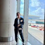 Anushka Sen Instagram - ✈️🦦 Chhattarpati Shivaji International Airport Mumbai