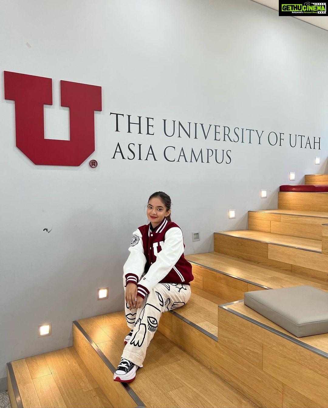 Anushka Sen Instagram - Korean University student experience at Utah🫰🇰🇷 #oneasia #asialab #wearehere The University of Utah Asia Campus