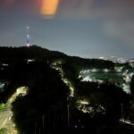 Anushka Sen Instagram - Seoul Tower View from my Hotel Room🥹🌹 남산서울타워 #namsantower The Shilla Hotels & Resorts - 신라호텔