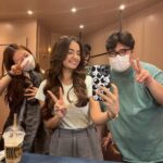 Anushka Sen Instagram - ready for meetings in Seoul 🇰🇷🌹🫰 . Wearing: @maisonlesenerves Yoning요닝