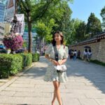 Anushka Sen Instagram – Day out in Seoul 😇🇰🇷 Seoul, Korea