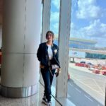 Anushka Sen Instagram - ✈️🦦 Chhattarpati Shivaji International Airport Mumbai