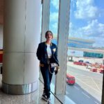 Anushka Sen Instagram - ✈️🦦 Chhattarpati Shivaji International Airport Mumbai