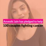 Anveshi Jain Instagram – Here’s a special message this Valentine’s Day. Join me and @CPAAIndia in helping 100 couples battling cancer. Head over to the link in my bio and donate now. You have the power to bring love and happiness back into their lives. Donate and let’s make sure that in this battle of love vs cancer, love wins. 

@give_india 
 Go to the story and swipe up to donate .