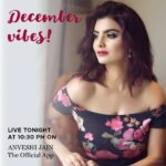 Anveshi Jain Instagram – How to feel better instantly using easy science tips ! 
Tonight @10:30 pm !