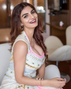 Anveshi Jain Instagram - Shot by - @sarathshetty 
Outfit by - @papadontpreachbyshubhika 
Styled by - @artcantbebothered
