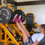 Anveshi Jain Instagram - Leg press 80 kgs after 7 months !