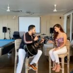 Anveshi Jain Instagram – Can’t wait for Banjare to come out !!! 
@mikasingh @omsharma7333  #dixantsaurya @raajsuri99 #muzikfactory @sj_makeupartistry @atif.sidh and new team that I am going to introduce to you soon ! Thank you 😊 
#bts