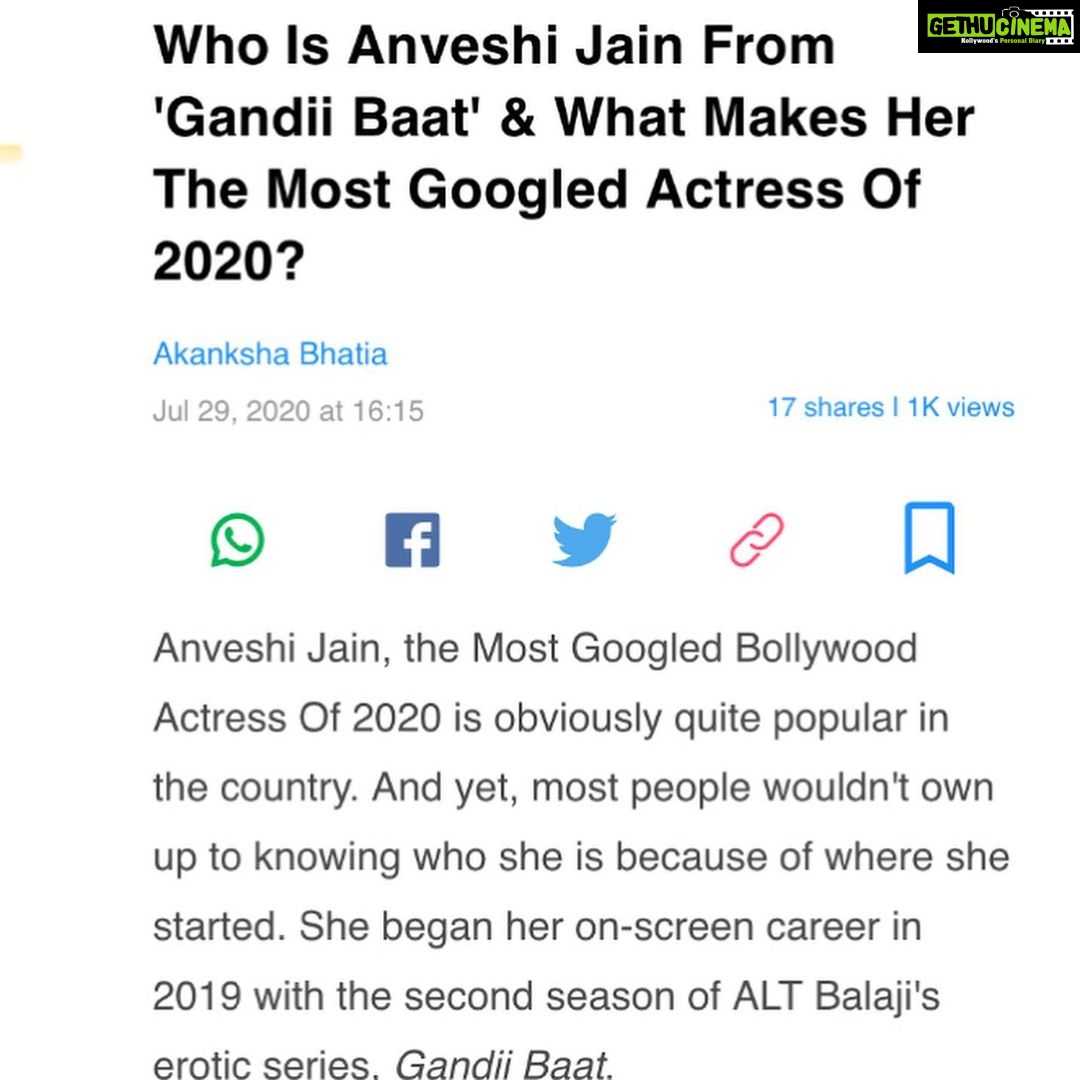 Anveshi Jain Instagram - @scoopwhoop ❤️ Mumbai, Maharashtra
