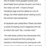 Anveshi Jain Instagram - @abobindia thanks for the meaningful and entertaining Live Session “Monday with Madness” & @business.upturn to pick it up . I am so glad that this particular topic is highlighted . Just a small note from me to add to that - Dear beautiful girls , Purely from my experience I am telling you, that this field might test your patience but no ones going to force you to trade your integrity for work. YOU decide your course of career. The men that we women try to allure with charm thinking that they that will help us get somewhere is a fallacy ! Babe , Powerful Men are powerful for a reason.They can see through your intentions. Desperation can make you do things you’d never imagine doing . My decision of moving to Mumbai was a spontaneous but well thought . I had events backing me up financially, which is why I didn’t fall prey to that rot . Don’t just have plan A , have B, C and D to give you the financial back up to say NO ! Mumbai, Maharashtra