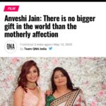 Anveshi Jain Instagram - Happy Mother’s Day ! ❤️ @qnaindia Mumbai, Maharashtra
