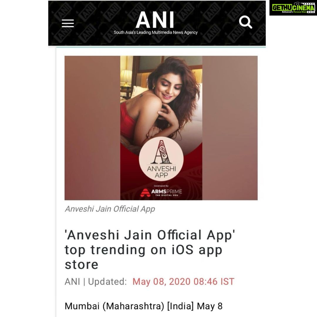 Anveshi Jain Instagram - @bloomberg ❤️ Few more to go.. if you are keen , check the link in the bio . #anveshijainapp #27th#rank #ios #anveshijain Mumbai, Maharashtra