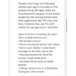 Anveshi Jain Instagram – Anveshi Jain app is currently at 27th position in top 100 apps under the “Entertainment Category” in the Indian market for iOS, leaving behind other  applications like TVF play, Eros Now, Vodafone Play and Viu. 
It happened only because of you ! I cannot send you enough love for it ! #bloomberg #theweek  #business #ios #ranks Mumbai, Maharashtra