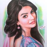 Anveshi Jain Instagram - Artist - @portraitart_nayan ! this is so beautifully made ! It has taken 20 hours of yours , I am grateful . Mumbai, Maharashtra