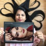 Anveshi Jain Instagram - When I am loved by a woman who belongs to someone , I must ‘ve done something right 😉. This lovely couple made my morning today with their mail where I saw this pretty girl posing holding the art they made .Seeing the painting I can tell you totally are one of the finest artist in our country . Guys , if you want such magnificent paintings for yourself . Follow these guys ! ❤️Thank you for ur loving words . I mentioned that too- I am Ajay from Hyderabad, me and my Girl are Following you on IG since 2 years, and we being one of the top artists from India, we made one for you. . Made for you Maam, as beautiful as you are! You are Too Hype in everything and down to earth, Good people do exist! And here is a painting we did for you. Me & my Girl made it happen ☺️ . ✅We are continously engaged in Making Realistic Paintings for YOU! . 🖌Artist: @hardrockajay . Medium: Mix Medium, (Acrylics + Pastels + Pencil + Stump Papers + Procreate) Media: Black Tinted Ivory, 330 GSM. Highlights: Markers Whites: Singo white gels Size: A4 Background: Oil Pastels @fabercastell_india Combination of Mix media Acrylic Painting & Digital Illustration on Ipad, Procreate Application, Enjoy! Mumbai, Maharashtra