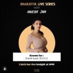 Anveshi Jain Instagram – @bharatiyawebseries ! Catch me Live at 9 pm there ! Mumbai, Maharashtra