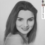 Anveshi Jain Instagram - Repost from @abhishek_ghaste what is patience to an artist? you must be thinking it's just needs an ability to sit in one place scribbling on to blank paper for hours. well the answer to that is maintaining the concentration for hours, due to that your body burns so much energy that it gets heated and you sweat a lot. with that comes a constant headache and fear at every point that it may go wrong at any moment. that's why an artist needs to be in a good mental state to deliver an unseen masterpiece, pushing all those mental blockage depression, anxiety, sadness, anger, frustration.. to become something more. in frame @anveshi25 . . . . . #blackandwhitedrawing #graphitedrawing #indianartist#graphiteonpaper #anveshijain #KatrinaKaif #sonamkapoor @anveshislays @anveshi_jain__official