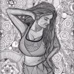 Anveshi Jain Instagram - This is so darn beautiful ❤️❤️ Posted @withregram • @deepknocks I started drawing flames, finally all of them became @anveshi25 . ”Sensational” . By - @deepknocks @deepknocks . . . . . . #honestmoments #inlove #with #people #anveshijain #love #instadaily #instagood #anveshijainapp #photography #picoftheday #ootd #photooftheday #goodnight #loveyou #throwback #artwork #fineart #paintingart #color #art #handcrafted #artist #artwork #artislife #artsy #customisedgifts #indianclassical #modernart #finerarts #wallpainting Mumbai, Maharashtra