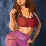 Anveshi Jain Instagram - Wake up call .. haha if I keep eating , this is how I am going to look 😅. Well done @erotic_curves24 ! Mumbai, Maharashtra