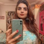 Anveshi Jain Instagram - #selfie post for the first time ! (Comes with the messy hair and the room) Mumbai, Maharashtra
