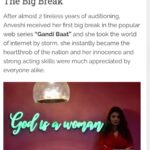 Anveshi Jain Instagram - Thank you @theceleblyf ! Beautifully articulated article ! ❤️ Mumbai, Maharashtra