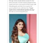 Anveshi Jain Instagram - Thank you @theceleblyf ! Beautifully articulated article ! ❤️ Mumbai, Maharashtra