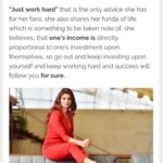 Anveshi Jain Instagram – Thank you @theceleblyf ! Beautifully articulated article ! ❤️ Mumbai, Maharashtra