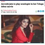Anveshi Jain Instagram – @middayindia @zeenews @tellychakkar @indianexpress ❤️ Mumbai, Maharashtra