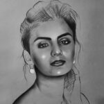 Anveshi Jain Instagram - Appreciation posts coming : Pencil art by @the_next_level_creativity_ Jayesh Soni ! This is so perfect ! Thank you 😊 Mumbai, Maharashtra