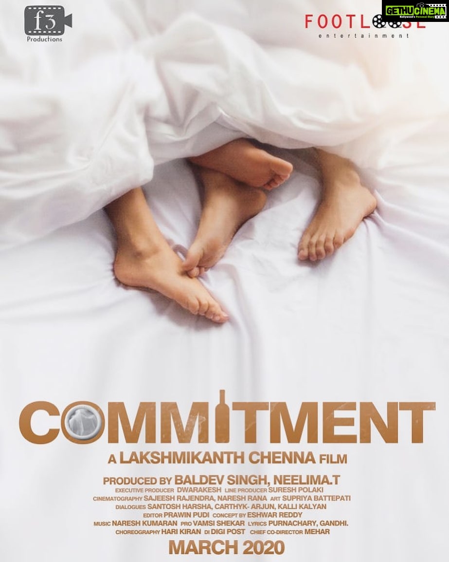 Anveshi Jain Instagram - How committed are you towards your love ❤ A film by @lakshmikanth_chenna #Commitment, An Anthology based on true events #F3Productions #FootLooseEntertainment Releasing in March 2020 #telugu #tollywood #movie #comingsoon Mumbai, Maharashtra