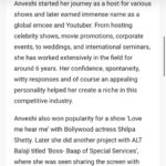 Anveshi Jain Instagram - @business.upturn made my Woman’s day ! Humbled & Grateful . Well, One brave decision that changed my life was to deflect negativity & doubts coming from the world & from my own mind . Very early I realised that my own mind can either become my friend or my biggest enemy . I became mindful with my thoughts,triggers & patterns . Period . It made everything happen . I pray all women/ men find peace and stay kind to their bodies & mind. #iloveyou #whatsurstory #yourstruly #womansday #happywomansday Mumbai, Maharashtra