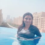 Anveshi Jain Instagram – Good morning ❤️✨🌅 🏊‍♀️