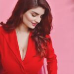 Anveshi Jain Instagram - A red dress can make even a shy demure girl feel like a powerful femme fatale. Shot by - @flutter_me_shutters___ MUA- @divyas_mua Designer - @minishamendonza Charminar