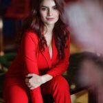 Anveshi Jain Instagram - A red dress can make even a shy demure girl feel like a powerful femme fatale. Shot by - @flutter_me_shutters___ MUA- @divyas_mua Designer - @minishamendonza Charminar