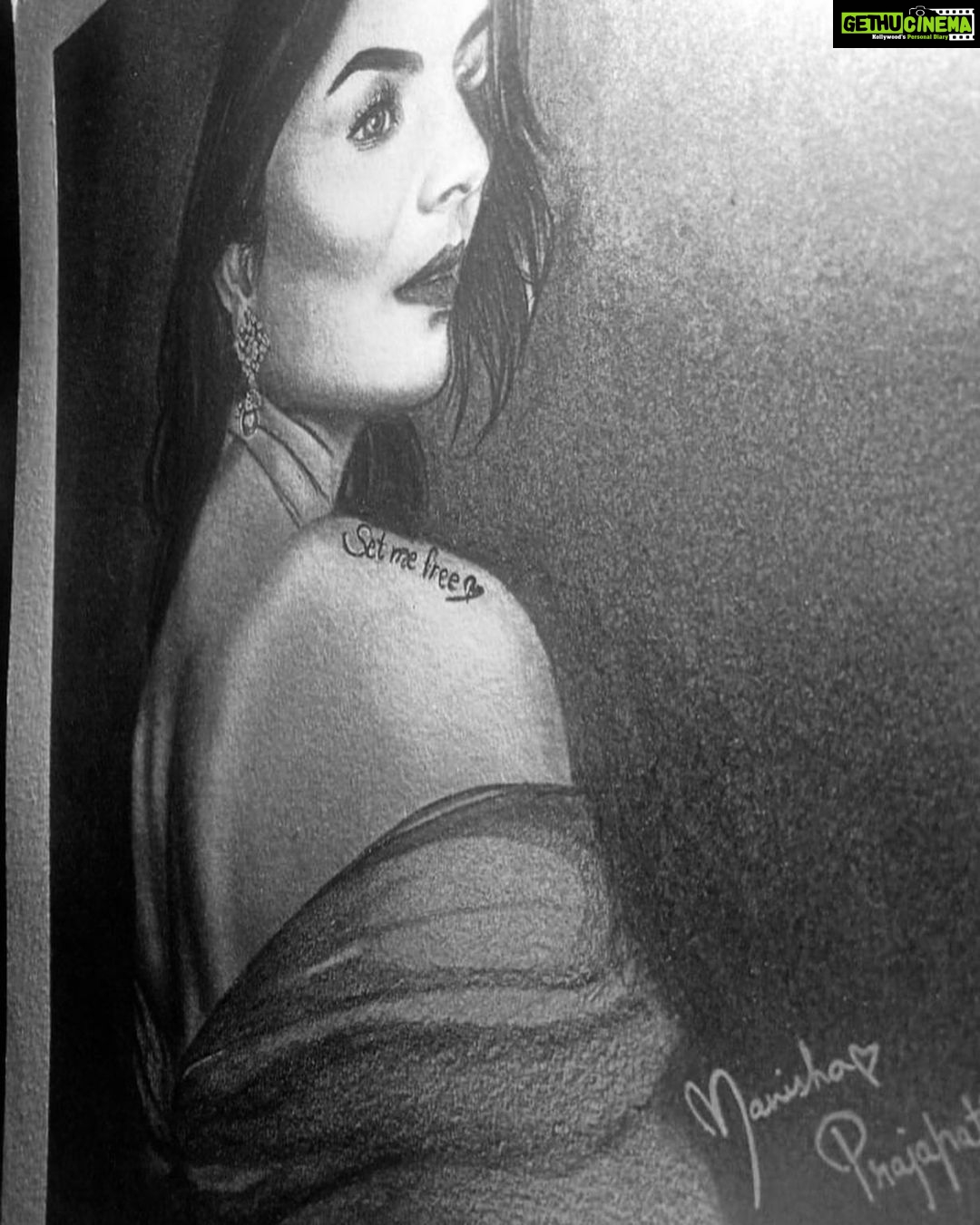 Anveshi Jain Instagram - It took me 3 days to put this post up because i wanted to justify with appropriate words for how I exactly feel about her efforts .I am very sensitive to such unimaginable, unexpected ,loving gestures where i see you putting efforts for days .. Ladies & Gentlemen Meet an inspirational angel Manisha (@manisha_marodia_prajapati_02 ) , First off, this isn’t about me or her , it’s about making suffering your biggest strength. In the last couple of days I have read a couple suicide cases and I wonder at some point in life we all get depressed /heartbroken .it comes and goes . Imagine a life of someone who’s face was 80% burnt at the age of 4 !!!Now that’s a lifetime suffering from the very beginning of life .. what are we complaining about?There was a time when I was going through depression and I googled everything under the sun to save myself . After reading n practising a million and ten things do you know what literally works ? “ GRATITUDE “ just that . Telling someone -“ don’t give up “ or “be strong” is a flying statement for someone who is aching . They need solutions.So here is how you become someone more powerful than your miseries . Write 10 things that u r grateful for 7 or 21days and Stop Complaining!!! One guy , one incident is not the end of the road , it’s just a bump. You’ll get over it . But, getting over something that’s never gonna leave your side takes superpowers that Manisha has . You are a brilliant artist , your pain is coming out so darn beautifully in your paintings, even if I hadn’t seen you , I would Have asked , what’s your story , what’s hurting you!! But I am relieved to know you are more powerful than your age . I am lucky ❤️. #gratitude #countyourblessings #mindset #mindsetiseverything #blessed #thankyou #loveyou New Delhi Airport. Terminal 3