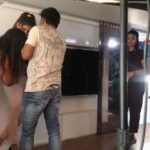 Anveshi Jain Instagram - Before the looks become killer ,they are tested ! Styled by : @minishamendonza #looktest #webseries #anveshijain #photography #shooting Mumbai, Maharashtra