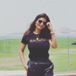 Anveshi Jain Instagram – Right before Skydiving in dubai 😃