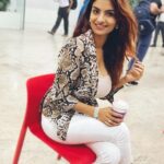 Anveshi Jain Instagram - See you my favourite #ahmedabad ❤️ #airportlook#anveshijain Mumbai Airport
