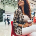 Anveshi Jain Instagram - See you my favourite #ahmedabad ❤️ #airportlook#anveshijain Mumbai Airport