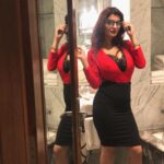 Anveshi Jain Instagram – Happy Halloween! Have a good one . 
I have been celebrating Halloween in a way on my App.you have seen and loved me in different looks. Thank you for the overwhelming response on The Anveshi jain App . This video is releasing soon. Stay tuned . I love you ♥️#anveshijainapp #love #red #loveyou #look #ootd #picture #photography #picoftheday #lookoftheday #happyhalloween #halloween #theartofseduction #anveshijain Juhu, Mumbai
