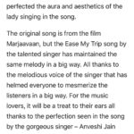 Anveshi Jain Instagram - Thank you @cinetalkers for acknowledging and articulating it beautifully ! Grateful ! Good job everyone ! Congratulations ,we are making news ! @easemytrip @dixantshaurya @vasundhara.joshi @sakil_kunwar Mumbai, Maharashtra