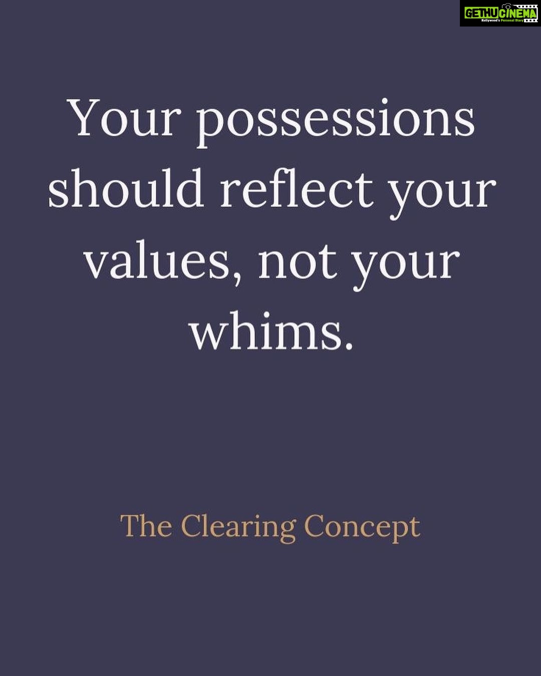 Anveshi Jain Instagram - @theclearingconcept Aren’t you brilliant ! Success is made of so many elements ,declutter and minimalism is one of them . I am getting to understand why my mom stops me from buying things that i don’t need . Tell me which quote do u relate to ? I liked the 1st one . Mumbai, Maharashtra